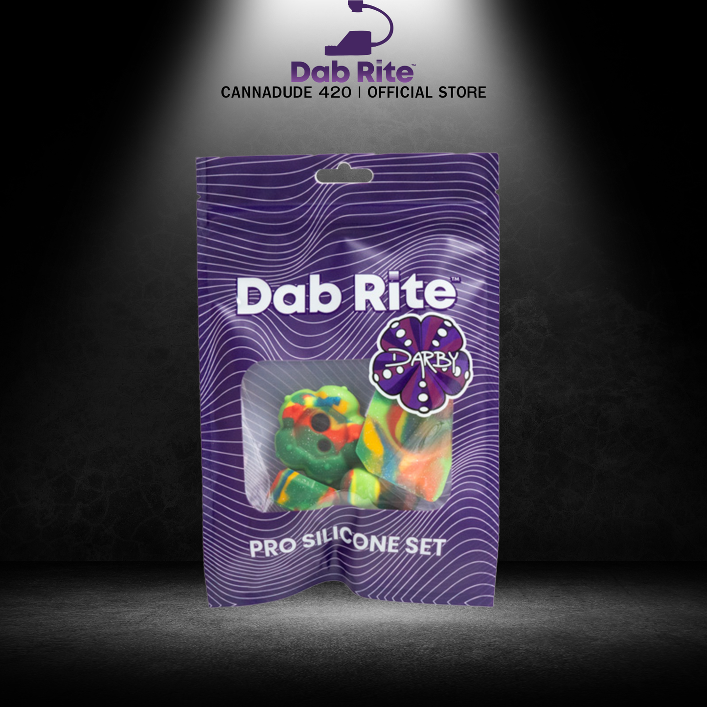 Dab Rite x Darby PRO Rainbow Silicone Pack