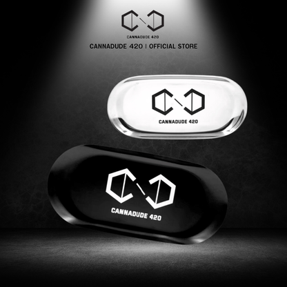 Cannadude 420 Metal Tray Chrome