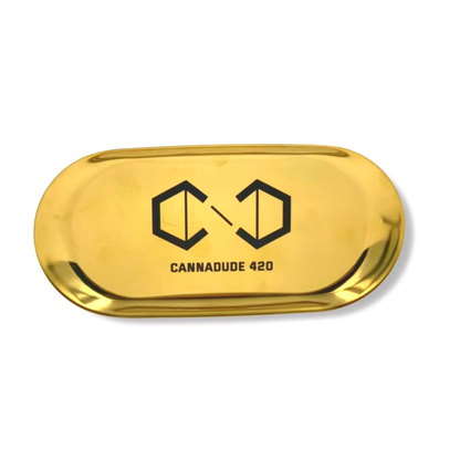 Cannadude 420 Metal Tray Chrome