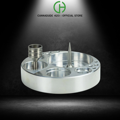 Cannabis Hardware FlowerPot 5" Heat Stand and Debowler