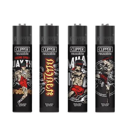 Clipper Reusable Lighter Muay Thai Collection