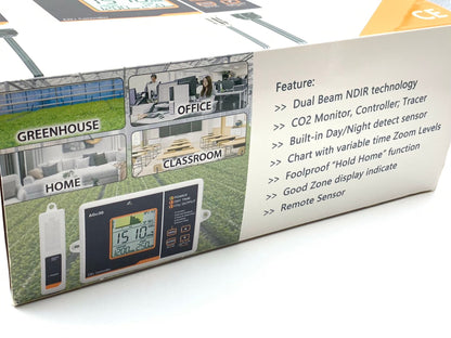 Co2 Controller Carbon Dioxide Monitor AGc30