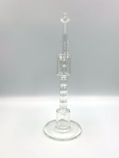 Cannadude Upline Glass Bong Dab Rig 13"