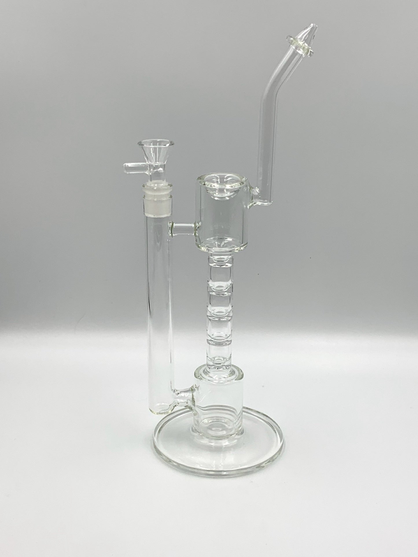 Cannadude Upline Glass Bong Dab Rig 13"