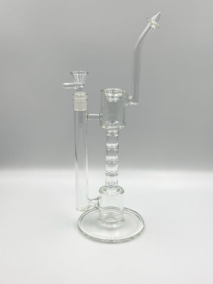 Cannadude Upline Glass Bong Dab Rig 13"