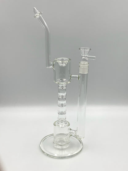 Cannadude Upline Glass Bong Dab Rig 13"