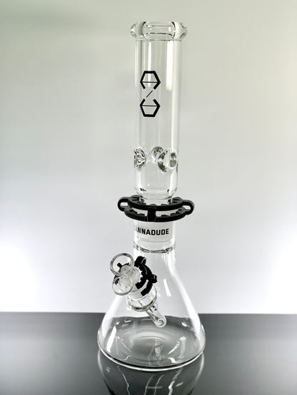 บ้องแก้ว Cannadude 420 Lego V.1 Beaker Glass Bong 16"