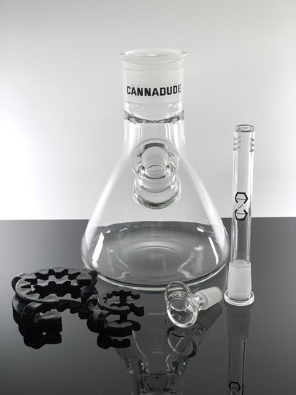 บ้องแก้ว Cannadude 420 Lego V.1 Beaker Glass Bong 16"