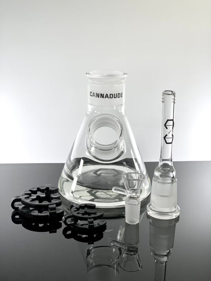 บ้องแก้ว Cannadude 420 Lego Beaker Glass Bong 18"