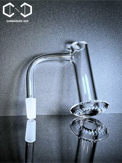 Quartz Banger Full Weld T Leaf Terp Blender