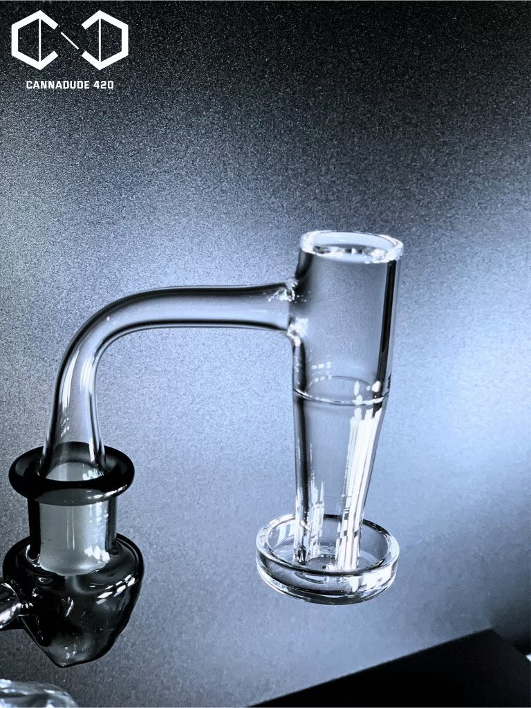 Quartz Banger Full Weld 70mm Tall Vortex Terp Slurper