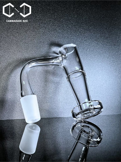 Quartz Banger Full Weld 70mm Tall Vortex Terp Slurper