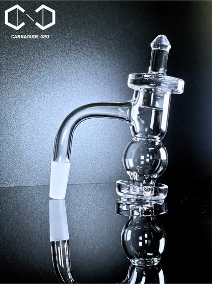 Quartz Banger Full Weld Sphere Belly Terp Slurper