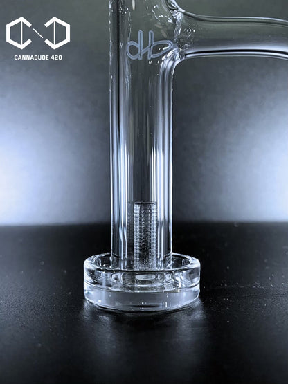 Grid Engraved Quartz Terp Pillars
