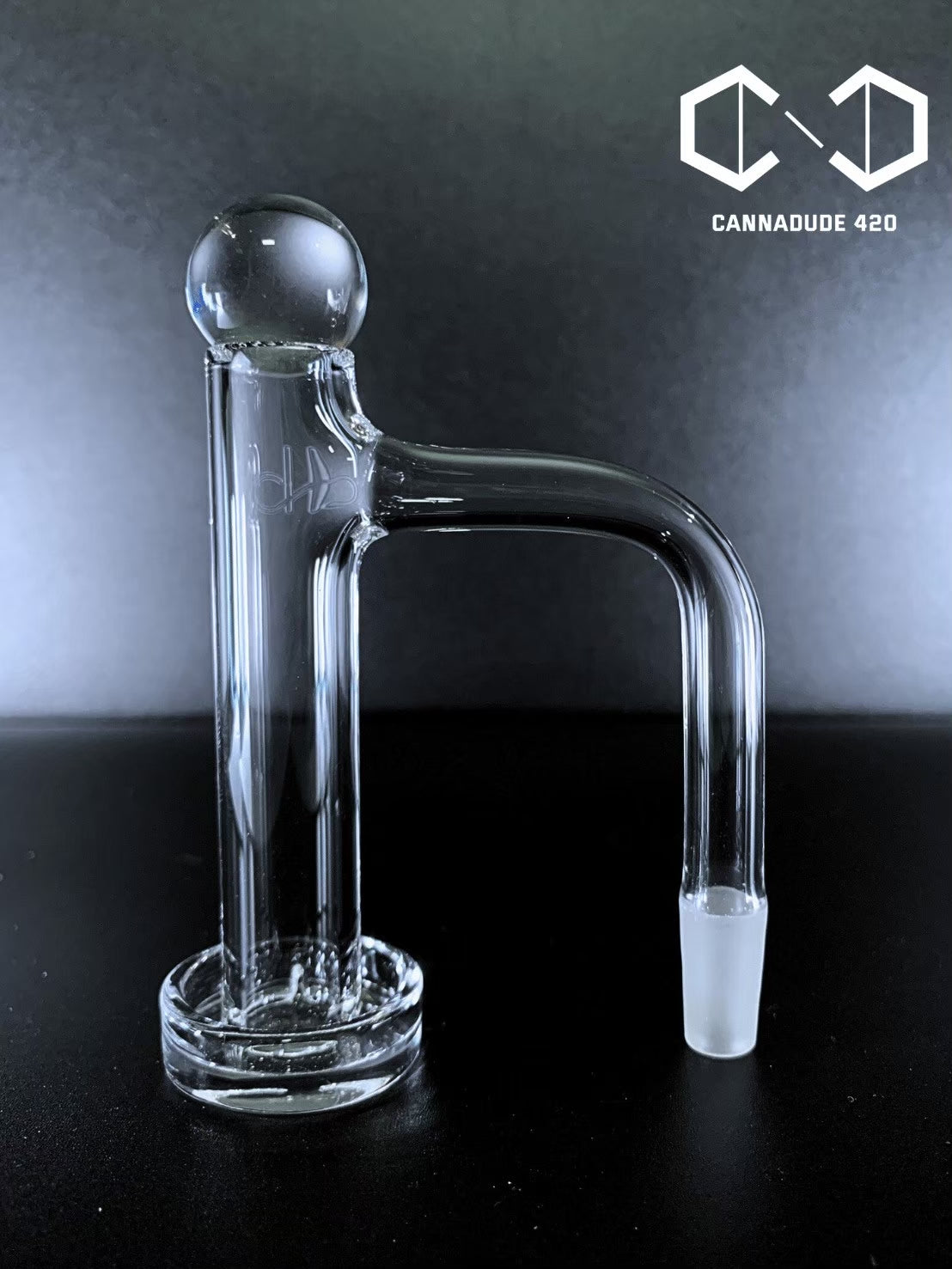 Glass Terp Pearl Marble 20mm Carb Cap For Quartz Banger
