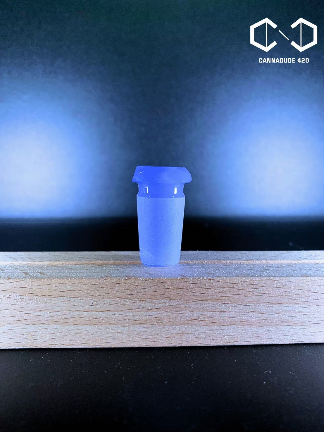 Faceted Mini Glass Convert Adaptor