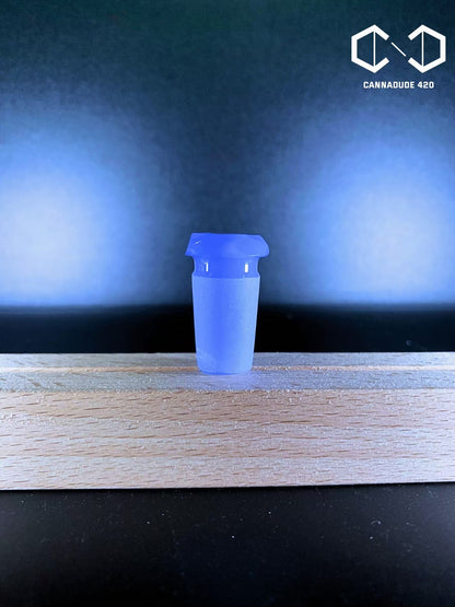 Faceted Mini Glass Convert Adaptor