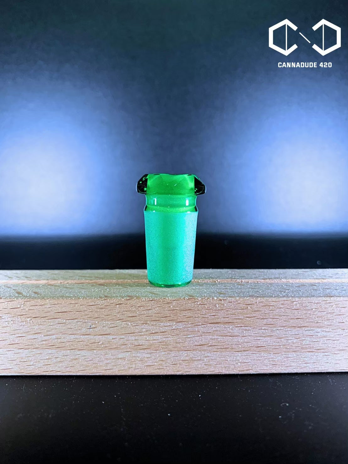 Faceted Mini Glass Convert Adaptor