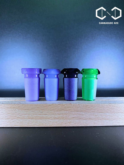 Faceted Mini Glass Convert Adaptor