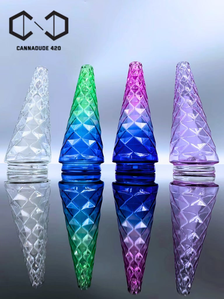 Puffo Peak Glass Replacement Geometric topper