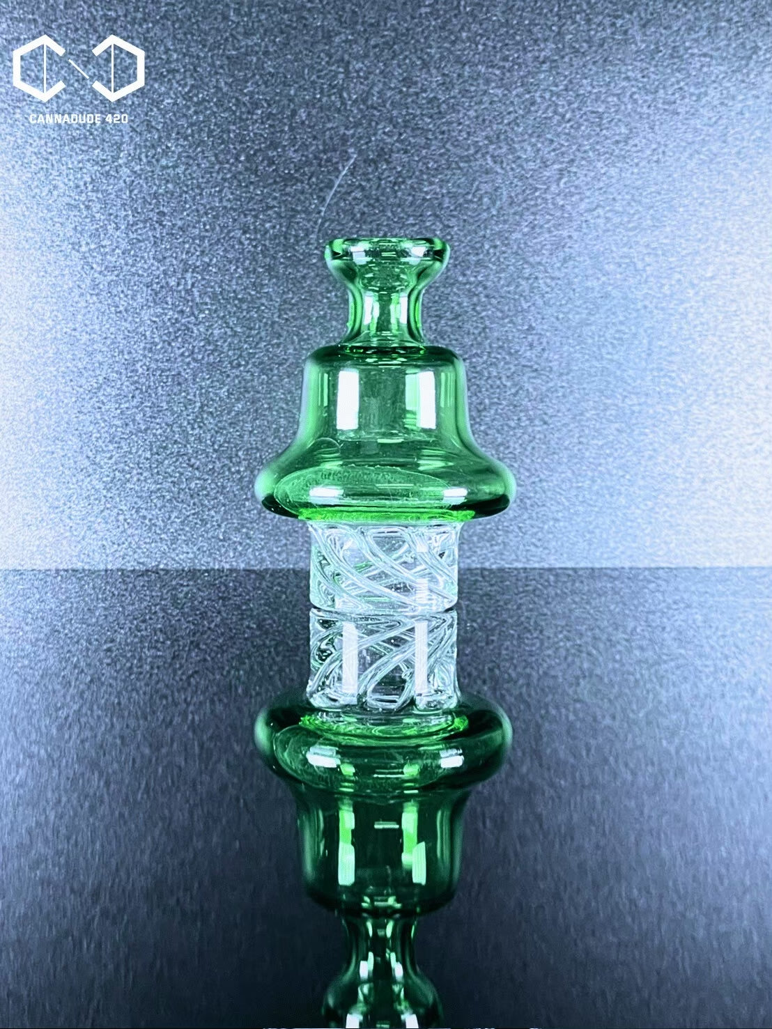 Cyclone Bell Vortec UFO Carb Cap For Quartz Banger