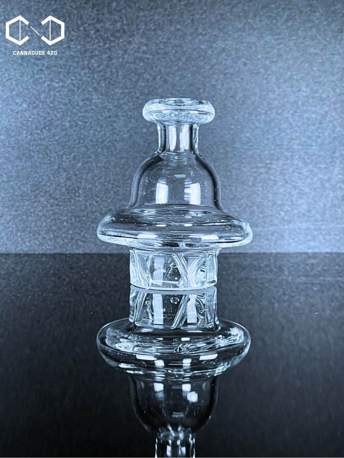 Cyclone Bell Vortec UFO Carb Cap For Quartz Banger