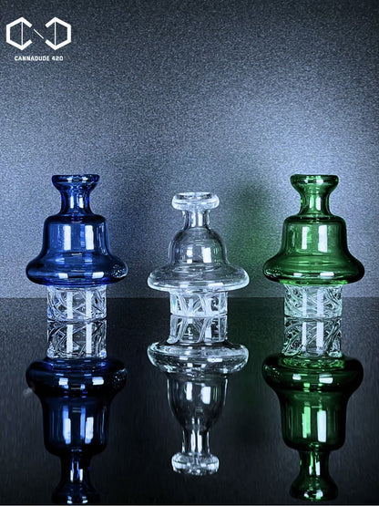 Cyclone Bell Vortec UFO Carb Cap For Quartz Banger