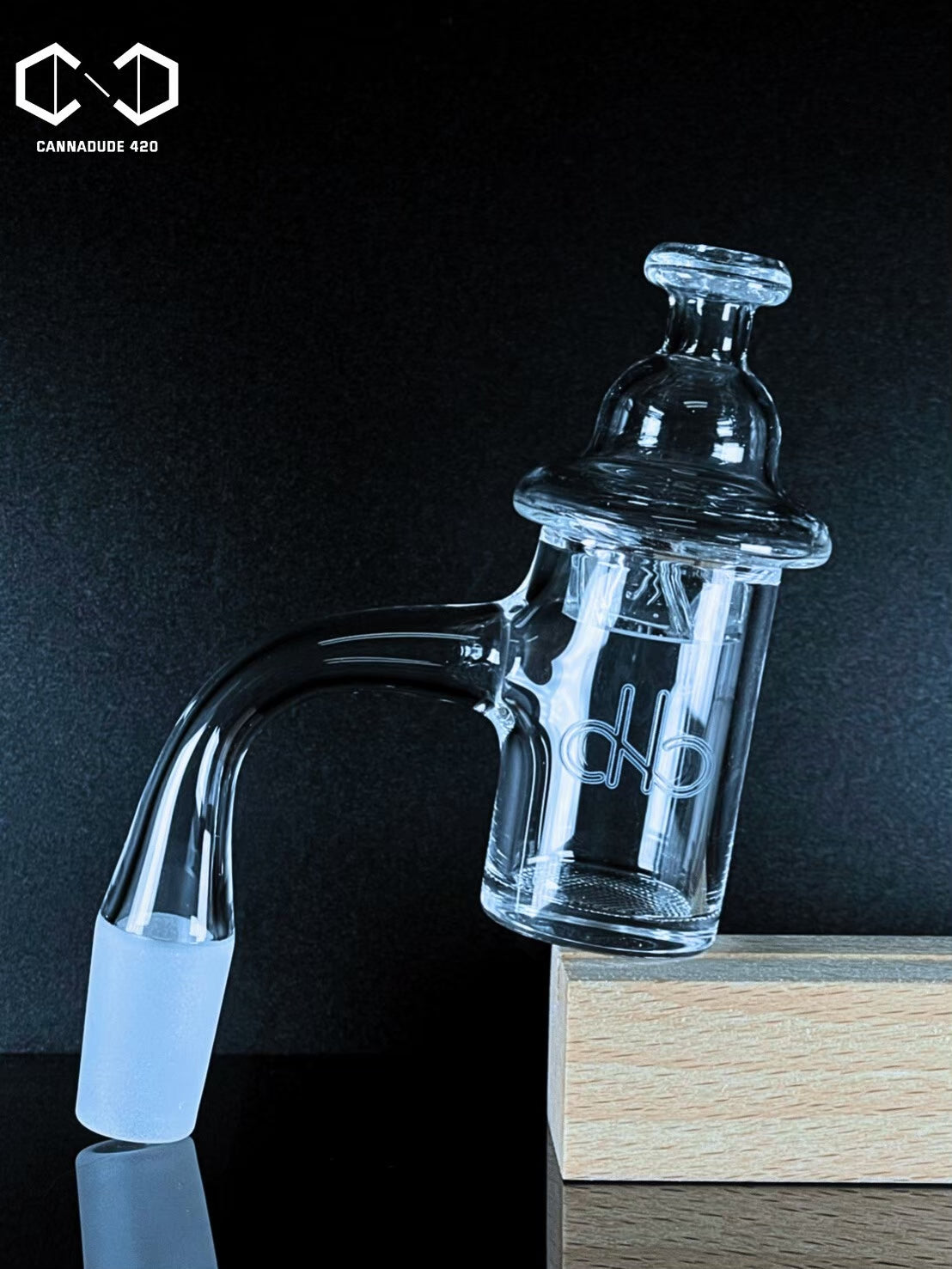 Cyclone Bell Vortec UFO Carb Cap For Quartz Banger