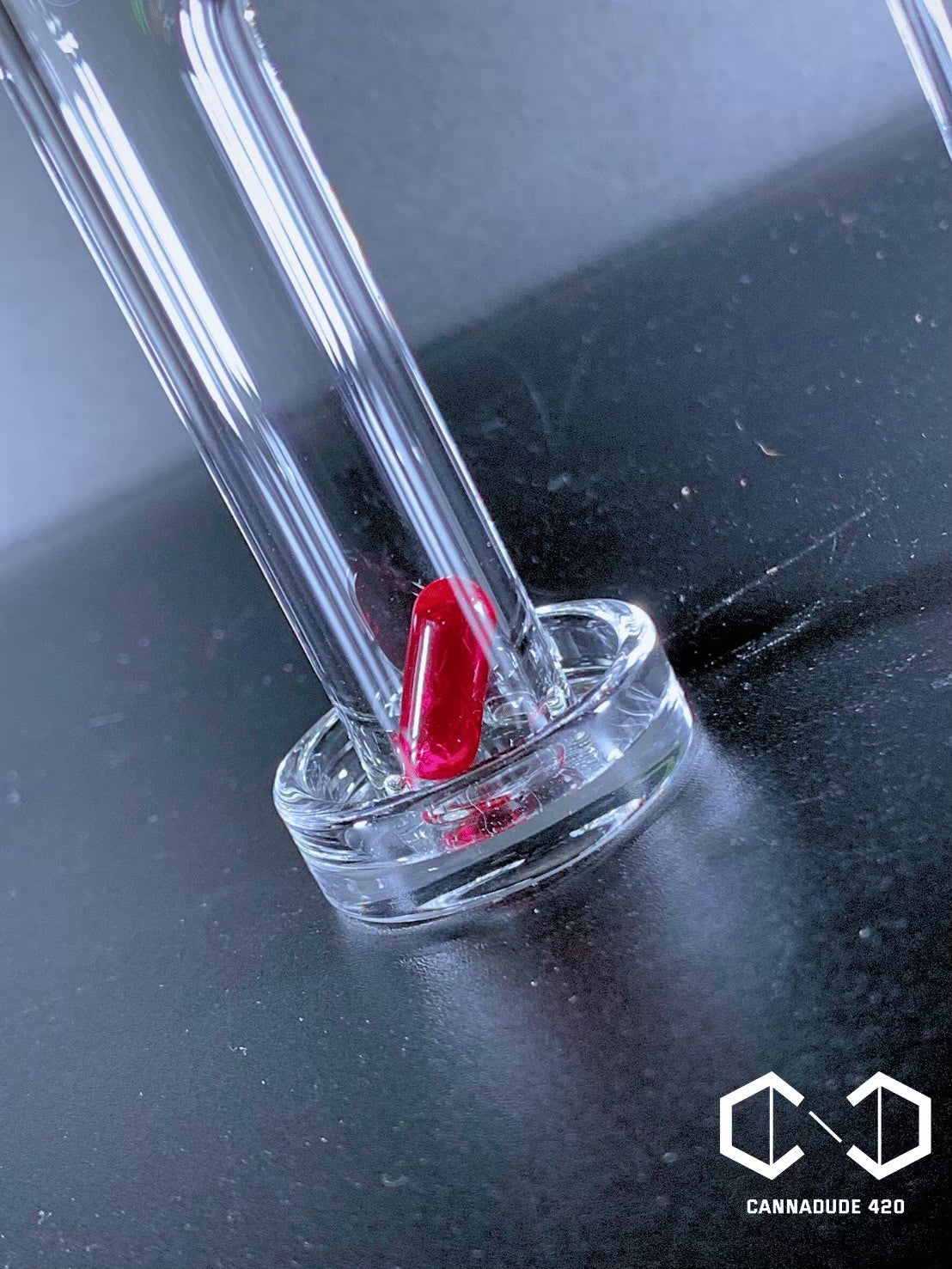Ruby Pill For Carb Cap Quartz Banger
