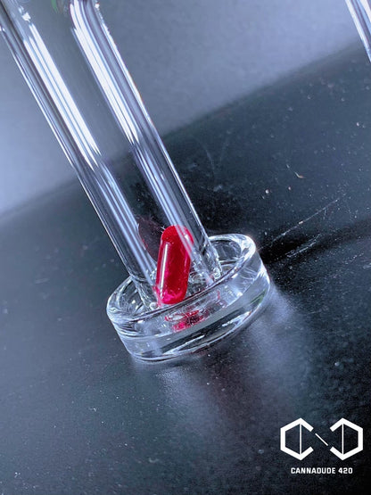 Ruby Pill For Carb Cap Quartz Banger