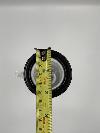 GRAV Large, Black Accent Beaker Base Water Pipe 16"