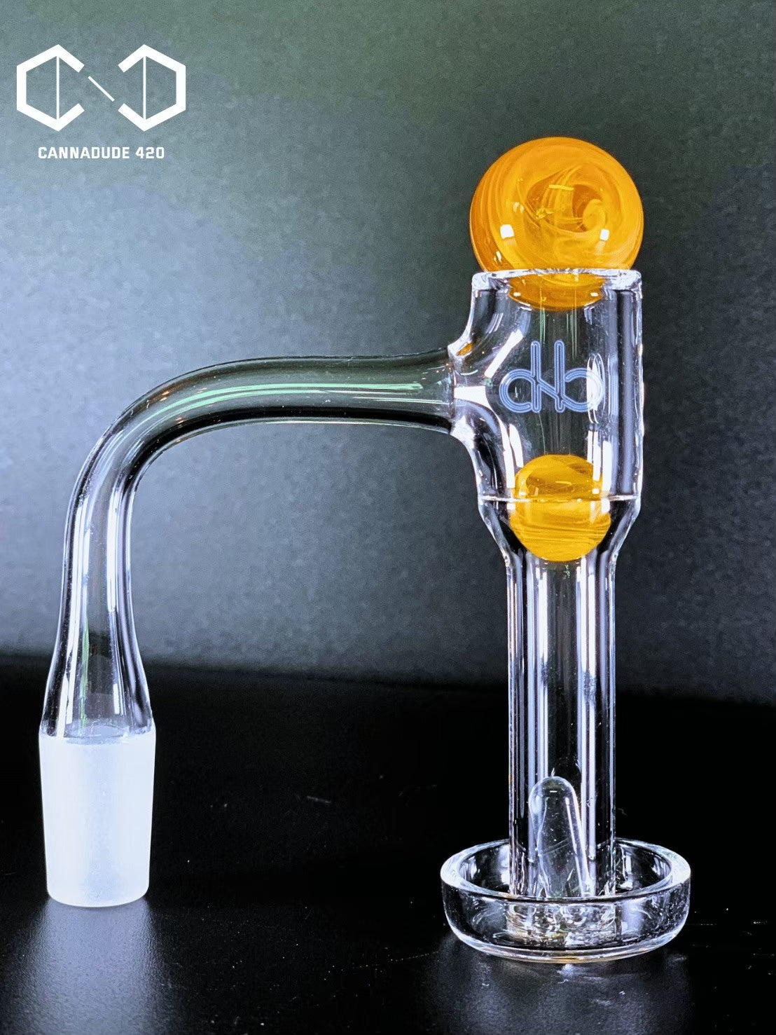 Glass Terp Slurper Set 20mm Carb Cap For Quartz Banger