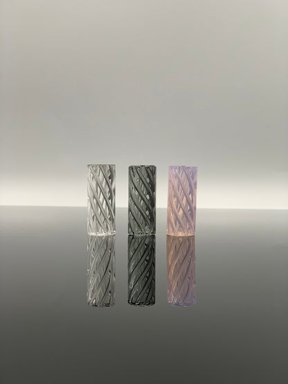 Glass Filter Tips Round mouthpiece 30mm
