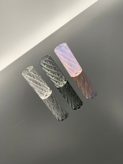 Glass Filter Tips Round mouthpiece 30mm