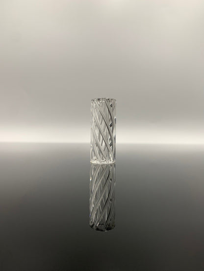 Glass Filter Tips Round mouthpiece 30mm