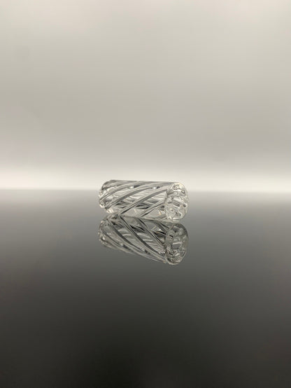 Glass Filter Tips Round mouthpiece 30mm