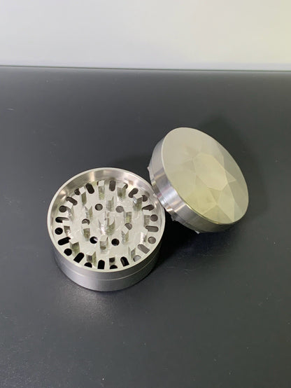 Grinder Silver Brilliant Stainless