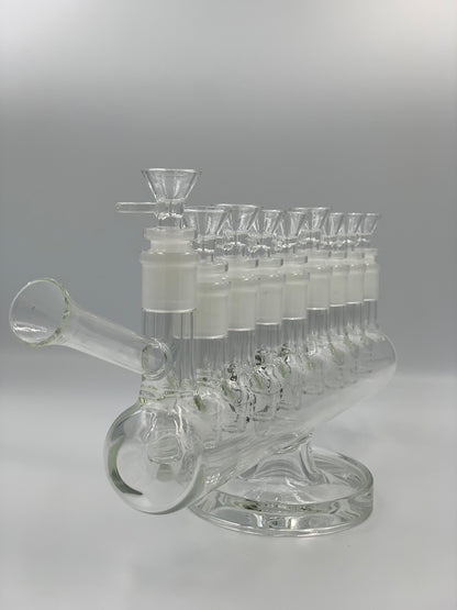 บ้องแก้ว Cannadude 420 Glass Bong 9 Holes In One