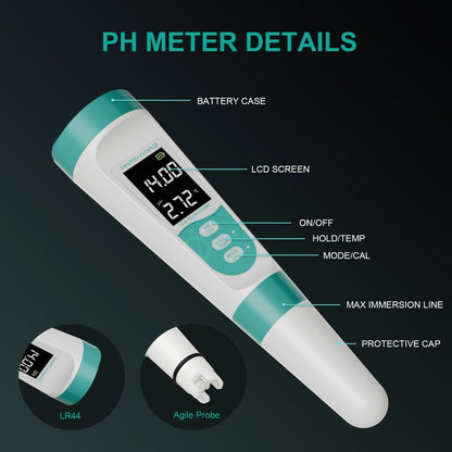 Mars Hydro pH and TDS Meter Combo For Hydroponics