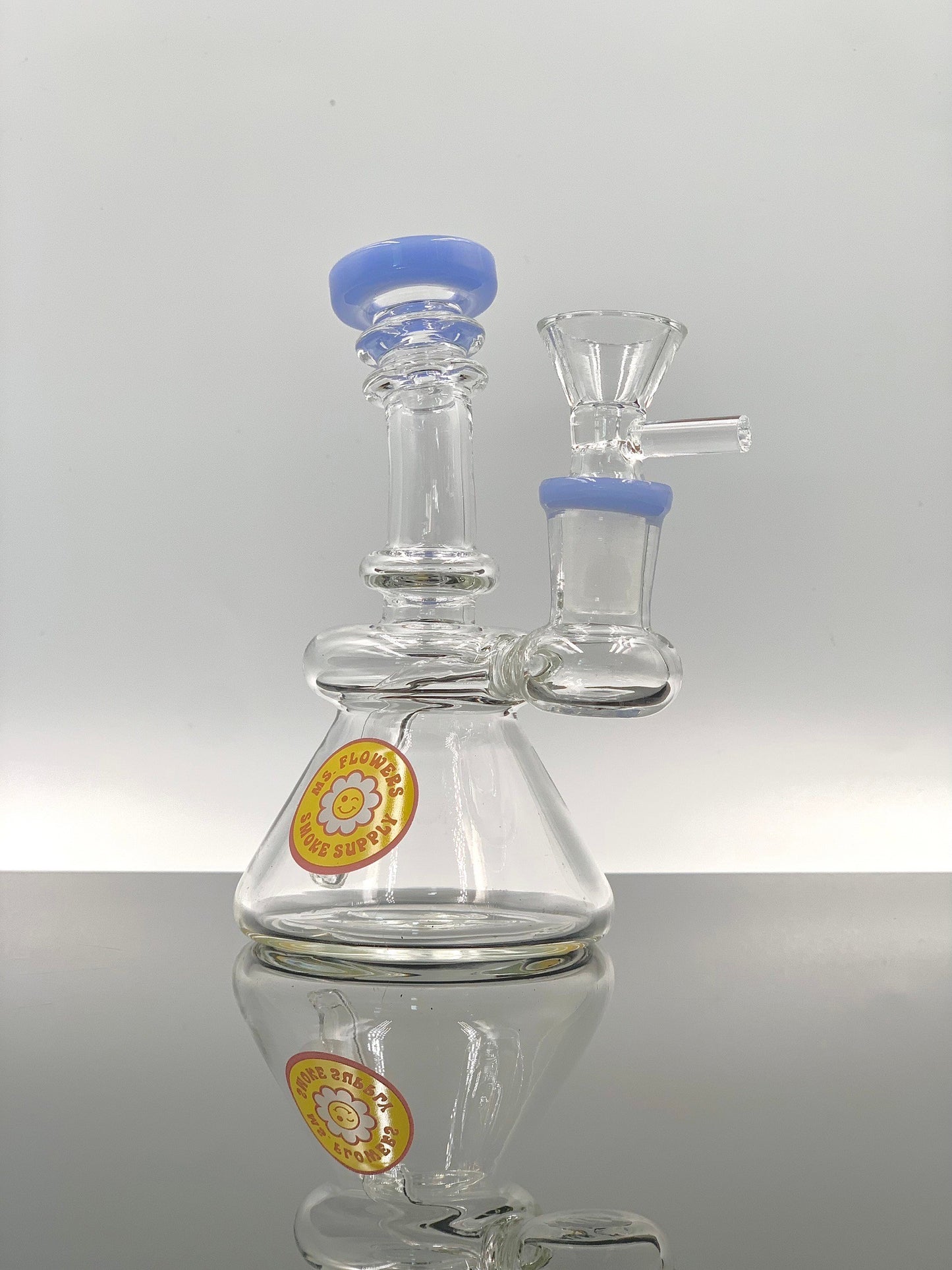Ms. Flowers® Mini Bong Dab Rig Recycler