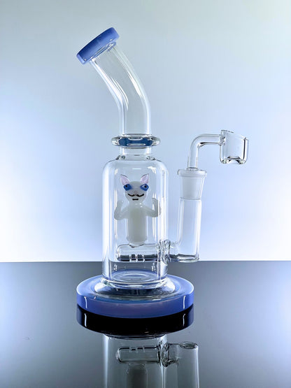 Rip N' Dip Little Cat Inline Diffused Perc Dab Rig 8 Inches (Limited Edition)