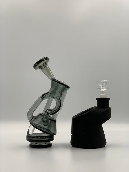 Puffco Sets including Glass Recycler Silicone Bottom
