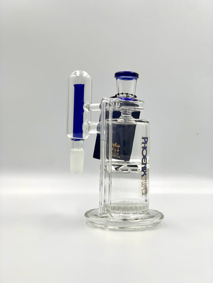 Phoenix Star 14mm Ash Catcher 90 Degree With Turbine Perc & Honeycomb Perc