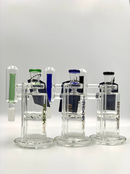 Phoenix Star 14mm Ash Catcher 90 Degree With Turbine Perc & Honeycomb Perc