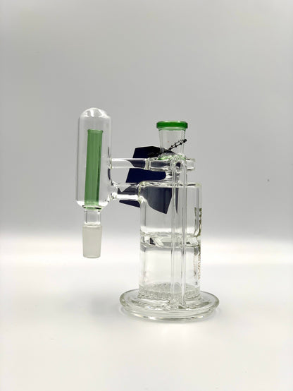 Phoenix Star 14mm Ash Catcher 90 Degree With Turbine Perc & Honeycomb Perc
