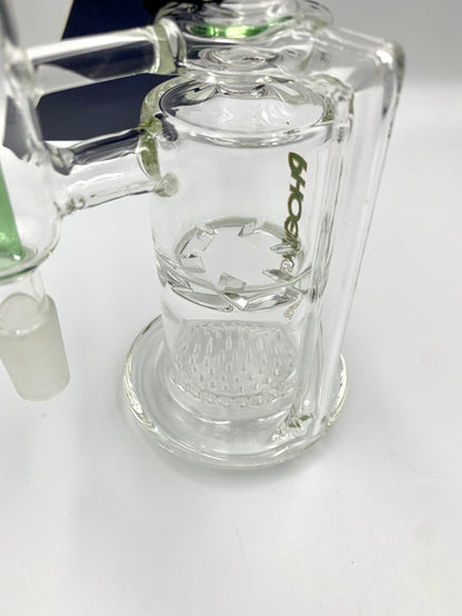 Phoenix Star 14mm Ash Catcher 90 Degree With Turbine Perc & Honeycomb Perc