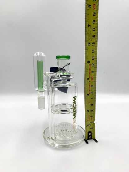 Phoenix Star 14mm Ash Catcher 90 Degree With Turbine Perc & Honeycomb Perc