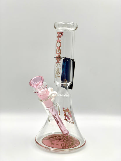 Beaker Glass Bong by Phoenix Star 10 Inches