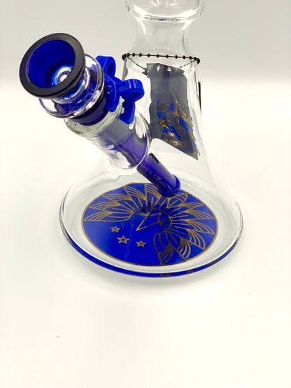 Beaker Glass Bong by Phoenix Star 10 Inches