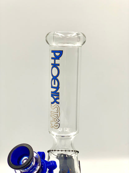 Beaker Glass Bong by Phoenix Star 10 Inches
